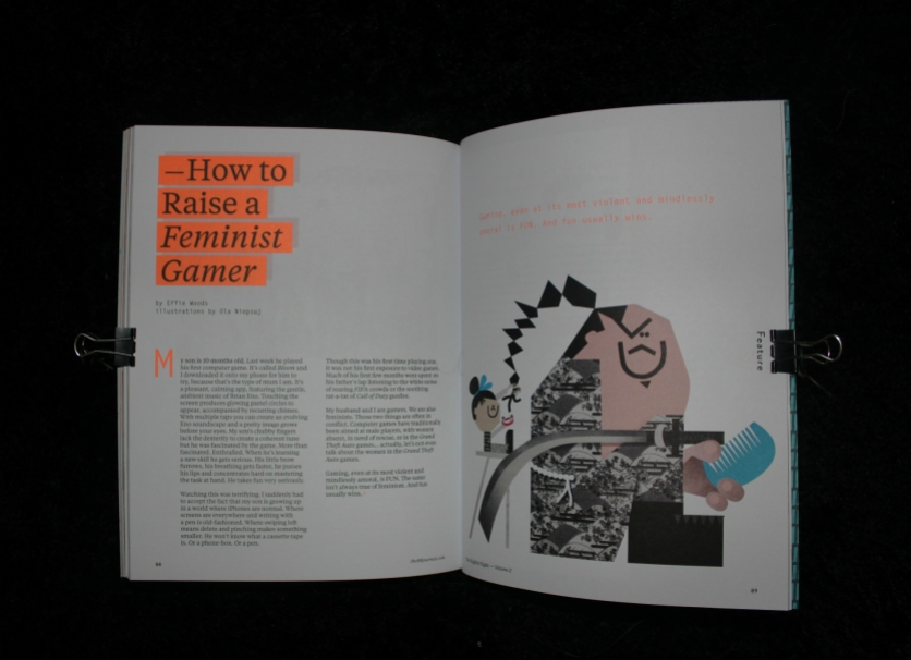 How to Raise a Feminist Gamer by Effie Woods © The Eighty-Eight Journal Vol. 2